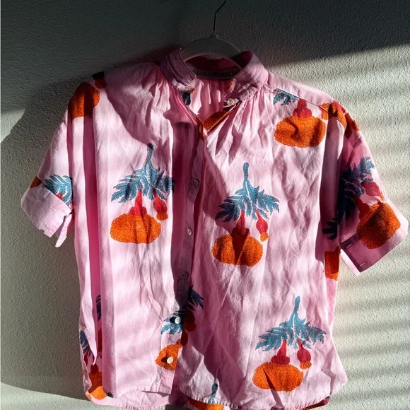 Alix of Bohemia Kitsey Hibiscus Shirt - XS - Picture 3 of 6